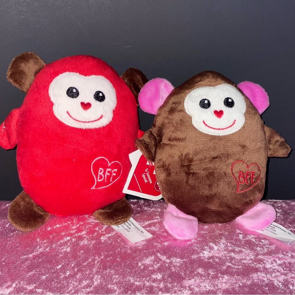BFF Best Friends Forever Cute Stuffed Animals Birthday Special Day Sick NEW NWT
